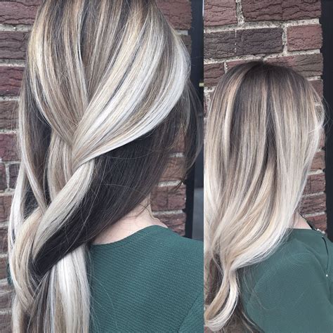 brown hair underneath blonde|platinum blonde with dark underneath.